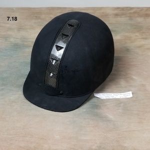 Used "BIG" International Eques. Helmet Black